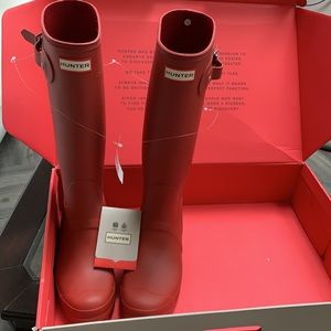 NEW Hunter women’s original tall - Military Red